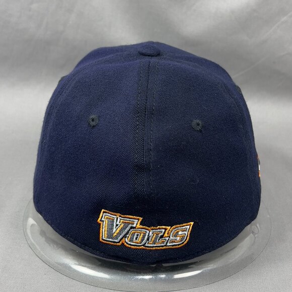TOW Tennessee Volunteers NCAA One Fit Hat Navy Football Stretch Baseball Mens - Picture 3 of 15